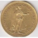 Goldmünze 10 Kronen Ungarn-Österreich