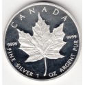 1 Unze 5 CAD Maple Leaf gekapselt