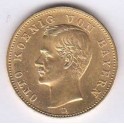 Goldmünze 20 Mark Otto König von Bayern