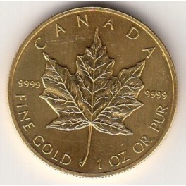 1 OZ 50 CAD Maple Leaf 
