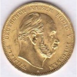 10 Mark Wilhelm I. Preussen versch. Jahrgänge Goldmünze
