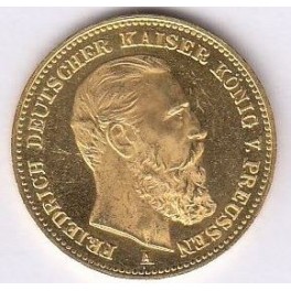 20 Mark 1888 Friedrich III. Preussen Goldmünze 