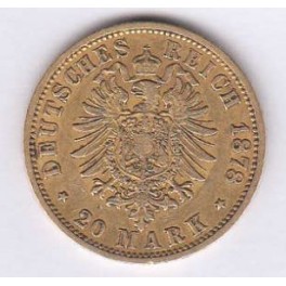 20 Mark Hamburg 1899J