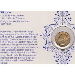 1 Sovereign Victoria jung Wappen versch. Jahrgänge ohne Umverpackung
