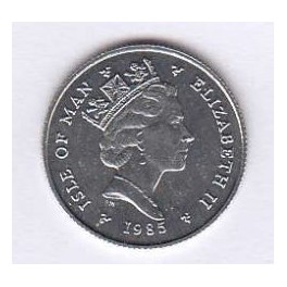 1/10oz Isle of Man Platinmünze 1985