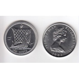 1oz Platinm&uuml;nze Isle of Man 1985