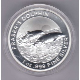 Australian Dolphin Siber 1 Unze