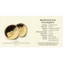 50 Euro Goldmünze Musikinstrumente mit Box und Zertifikat 