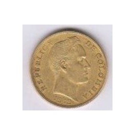 10 Pesos 1919, Kolumbien