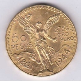 50 Pesos (rar!!) 1944 Mexico 