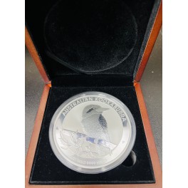 (rar!!) 1 Kilo Silbermünze Kookaburra 2021 in edler Box