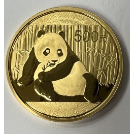 30g Panda 500 Yuan China 2016