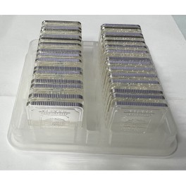 30x 10 Gramm Silberbarren Geiger Edelmetalle in Tube