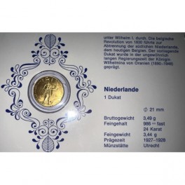Goldmünze 1 Dukat Niederlande ohne Umverpackung