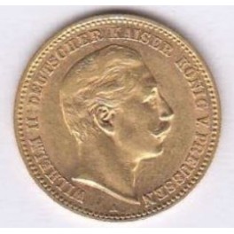 10 Mark 1898A Wilhelm II. Preussen Goldmünze 