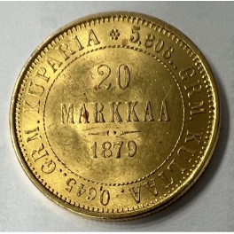 (rar!!) 20 Markkaa Finnland/Russland 1879 