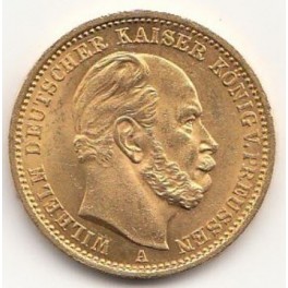 20 Mark 1872 Wilhelm I Preussen Goldmünze 