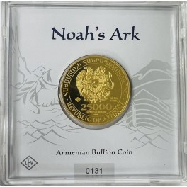 Goldmünze 1/4oz 10000 Dram Arche Noah Armenien gekapselt
