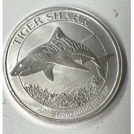 1/2oz Tiger Hai 2016 Australien Silbermünze Shark Series