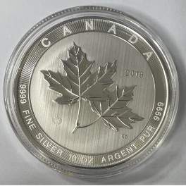 10oz Maple Leaf 2019 Silbermünze Canada  gekapselt