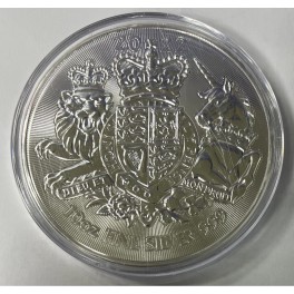 10oz The Royal Arms Silbermünze 10 Pfund 2022 gekapselt