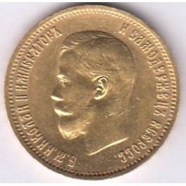 10 Rubel Russland Nikolaus II versch. Jahrgänge