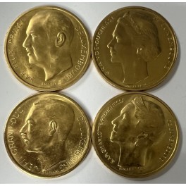 40 Francs Luxemburg Goldmünze versch. Motive/Jahre