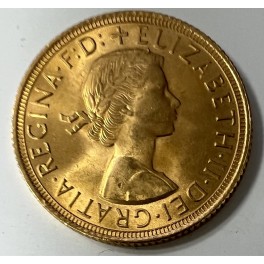 Sovereign Elizabeth II Goldmünze 