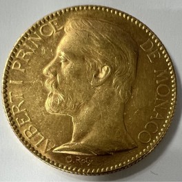 100 Francs Prinz Albert I. Monaco 1895A