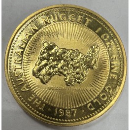 1oz 100 Dollar Nugget 1987 Australien Goldmünze