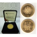 100 Euro Gold Weltkulturerbe Quedlinburg mit Box und Zertifikat