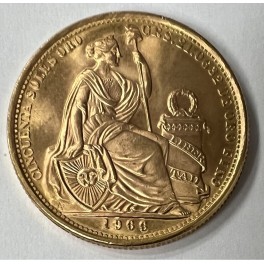 (rar!!) 50 Soles Peru 1966 Goldmünze