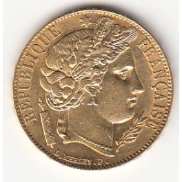 20 Francs Ceres Goldmünze