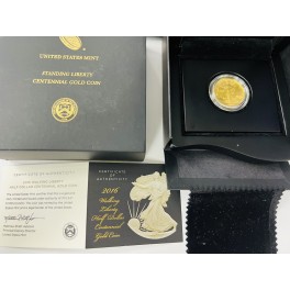 American Eagle 1/2 Unze Half Dollar 2016 in Box mit Zertifikat