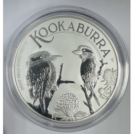 10oz Kookaburra 2019 Silberm&uuml;nze in Kapsel