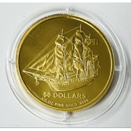 1/2oz Cook Island 2009 Goldmünze 50 Dollars
