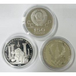 1/2oz 150 Rubel Platinmünze Russland