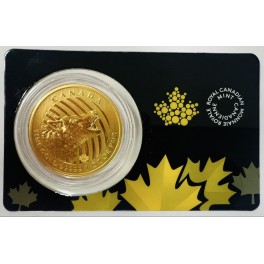 1oz Heulender Wolf Goldmünze Call of the Wild Kanada 