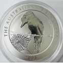 2oz Kookaburra Silbermünze 2008 gekapselt