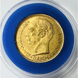 10 Kronen Frederik VIII 1908 Gold Dänemark