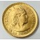 (rar!) 1/5 Libra Inkakopf 1966 Peru Goldmünze 