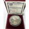 25 Rubel Zar Iwan III 1989 Palladium Münze Russland Box/Zertifikat
