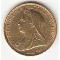 Goldmünze 1 Sovereign Victoria