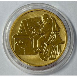 50 Euro 2000 Jahre Christenheit 2002  - Orden und die Welt Goldm&uuml;nze