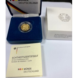 20 Euro - Luchs - Rückkehr der Wildtiere mit Box/Zertifikat