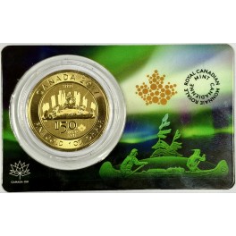 1oz Voyageur Kanada 2017 Goldmünze 999,99 