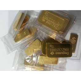 10 Gramm Goldbarren Resale versch. Hersteller