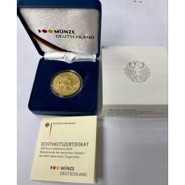 100 Euro Meisterwerke dt. Literatur Leben des Taugenichts mit Box und Zertifikat