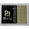 20x 1g Valcambi CombiBar Platinbarren