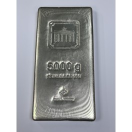 5 Kilo Silberbarren LEV neu eingeschwei&szlig;t